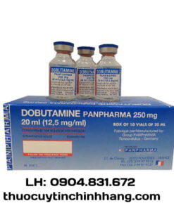 Thuốc Dobutamine Panpharma 250mg/20ml giá bao nhiêu
