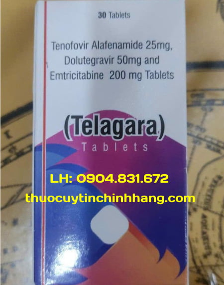 Thuốc Telagara 25mg giá bao nhiêu