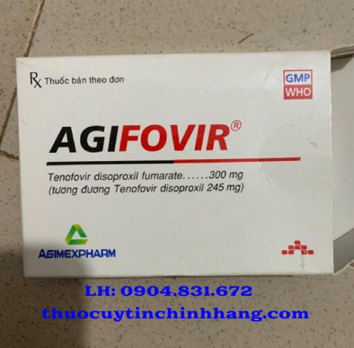 Thuốc Agifovir 300mg giá bao nhiêu