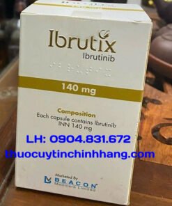 Thuốc Ibrutix 140mg giá bao nhiêu