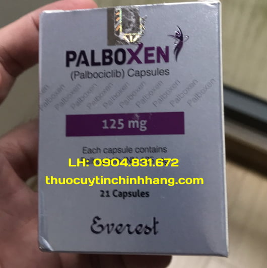 Thuốc Palboxen 125mg giá bao nhiêu