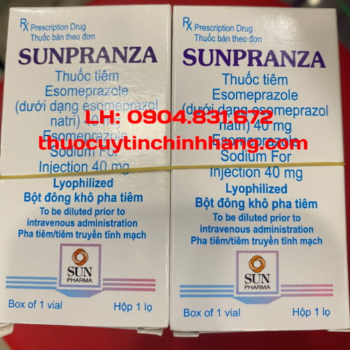Thuốc Sunpranza 40mg giá bao nhiêu