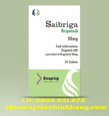 Thuốc Saibriga 90mg giá bao nhiêu