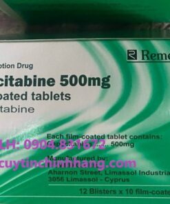 Thuốc Capecitabine 500mg Remedica giá bao nhiêu