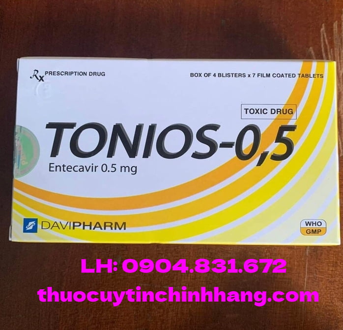 Thuốc Tonios-0.5 giá bao nhiêu