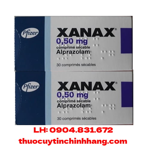 Thuốc Xanax 0.5mg giá bao nhiêu