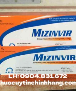Thuốc Mizinvir 0.5mg giá bao nhiêu