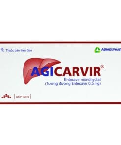Thuốc Agicavir 0.5mg giá bao nhiêu